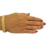 Pulseira modelo corda larga em Ouro 18K 