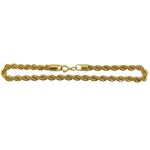 Pulseiras em Ouro 18K Modelo Corda