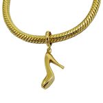 Charm Sapato de Salto Alto em Ouro 18k