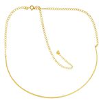 Gargantilha Choker de Ouro 18k 0,750 Aro