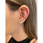 Brinco em Ouro 18k Ear Cuff Libélula 22x5,1mm