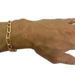 Pulseira Masculina de Ouro 18K Modelo Italiano 