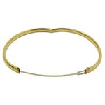 Pulseira em ouro 18k Algema Trabalhada