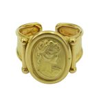 Anel Camafeu em Ouro 18K 