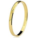 Alianças em ouro 18K Riscadinha BRUNER 2.0g e 1.9mm