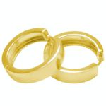 Argola em Ouro 18K Acabamento Polido 7.3g 19.0mm