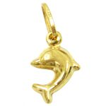 Pingente Feminino Ouro18K Golfinho Mini