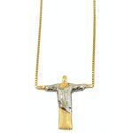 Gargantilha de ouro 18K com o Cristo Redentor 