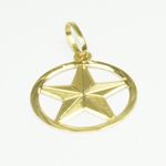Estrela Salomão em Ouro 