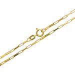 Corrente Cartier em Ouro 18k Feminina 40cm 1.3mm