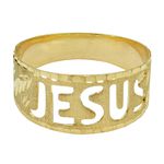 Anel em Ouro 18K Jesus