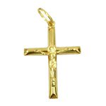 Cruz com Cristo Ouro 18K médio 