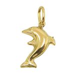 Pingente de Ouro 18K Golfinho