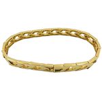 Pulseira Masculina Italiana em Ouro 18K 