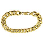 Pulseira Masculina com 21cm em Ouro 18K 