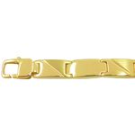 Pulseira Masculina em Ouro 18k com 15.2g 7.4mm