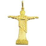 Pingente Cristo Redentor de Ouro 18K 0750 Grande