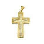 Crucifixo Vazado em Ouro 18K Médio