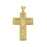 Crucifixo Vazado em Ouro 18K Médio
