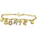 Pulseira Sorte em Ouro 18K