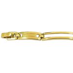 Pulseira Italiana Feminina de Ouro 18K