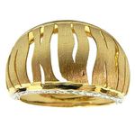 Anel Boleado de Ouro 18K
