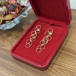 Maxi Brinco em Ouro 18K 0750 com 5.7g 55.0mm