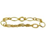 Pulseira Italiana Feminina com Zircônias