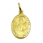Medalha em Ouro 18k Santa Bárbara