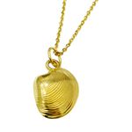 Pingente em Ouro 18K Concha com Pérola 4.0g 27.0mm