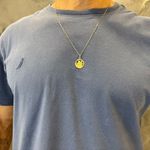 Pingente de Ouro Masculino São Jorge Guerreiro 1.4g