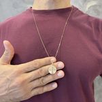 Pingente em Ouro 18k 750 de São Bento 2.5g 20.0mm