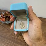 Pingente em Ouro 18K Coração com Nome 3.5g 30.0mm