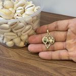 Pingente em Ouro 18k Iemanjá com Oxum 5.0g 37.0mm