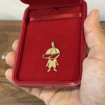 Pingente em Ouro 18K Zircônia Menino 3.5g 42.0mm