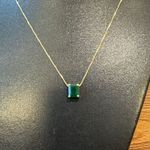 Pingente em Ouro 18K de Esmeralda Natural 8x6x4.0mm