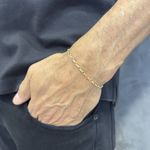 Pulseira em Ouro 18K 750 Cartier Fina com 1,5g 2.9mm