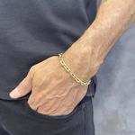 Pulseira em Ouro 18k Cartier Grossa com 9.5g 6.5mm