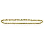 Pulseira em Ouro 18k modelo Corda 2.3g 2.7mm
