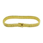 Pulseira em Ouro 18k Esteira Parafuso 21.0g 7.0mm
