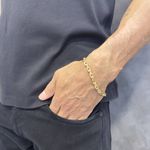 Pulseira em Ouro 18k Cartier Maciça com 29.3g 6.0mm