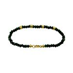 Pulseira em Ouro 18k Pedras Brasileiras 6,2g 4.0mm