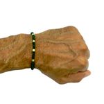 Pulseira em Ouro 18k Pedras Brasileiras 6,2g 4.0mm