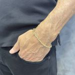 Pulseira em Ouro 18k 750 Masculina Cartier 6.8g 5.0mm