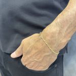Pulseira em Ouro 18K Masculina Cartier 2.9g 3.2mm