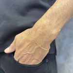 Pulseira de Ouro 18K Masculina Grumet 2,0g 3.0mm
