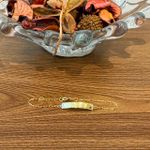 Pulseirinha de Ouro 18K Baby de Plaquinha 1.0g 25mm