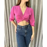 Cropped Jaque - Rosa Claro 