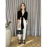 Cropped Jaque - Preto