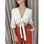 Cropped Jaque - Branco